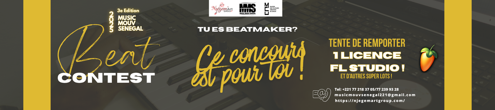 INSCRIPTION MMS 2025 BEAT-CONTEST – Njégem’Art GROUP